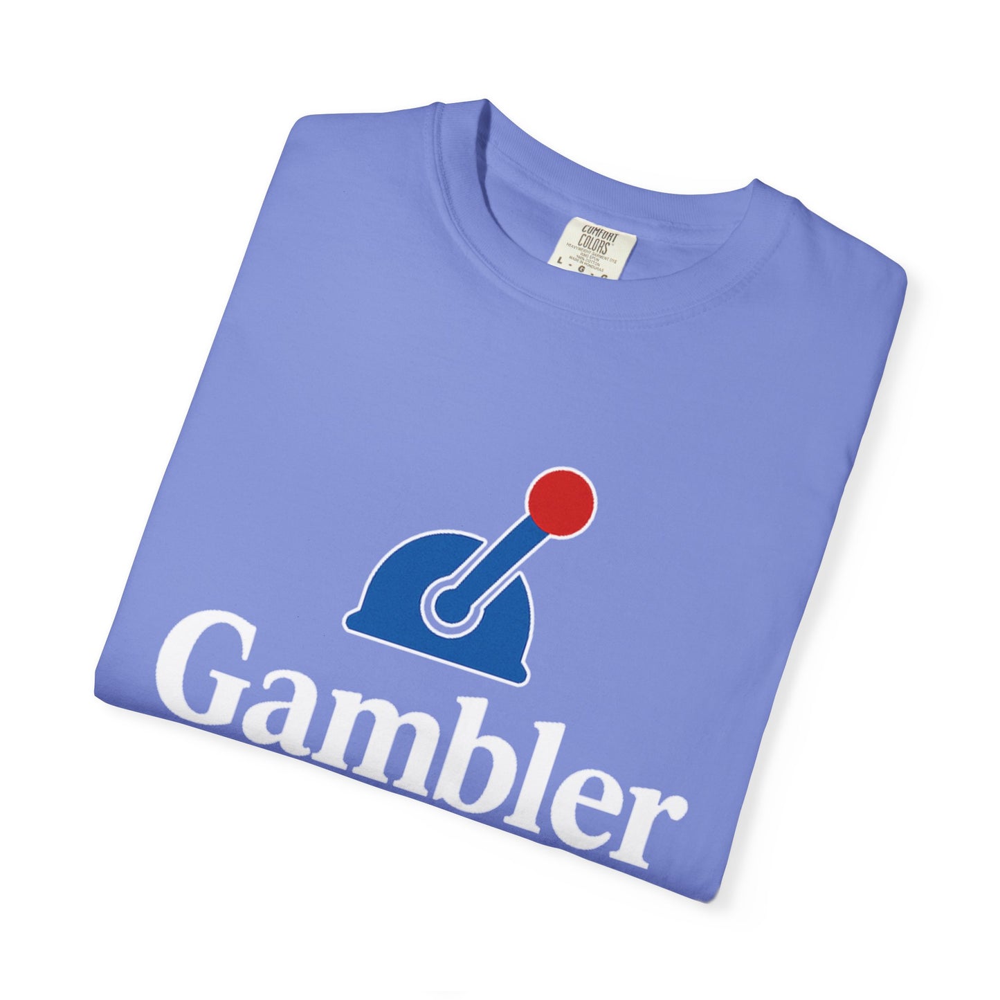 Gambler Slot Machine Shirt Unisex Garment-Dyed T-Shirt – Casual Wear, Gifts for Gamblers, Birthday, Fun Gaming Tee, Unique Style
